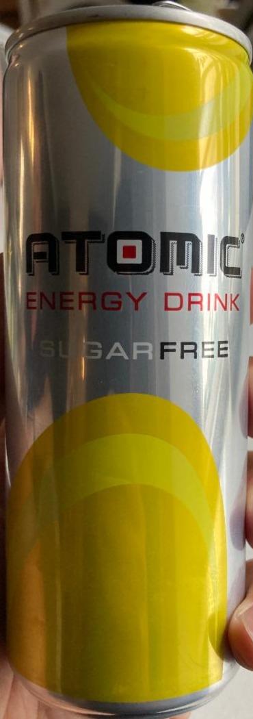 Fotografie - Energy Drink Sugarfree Atomic