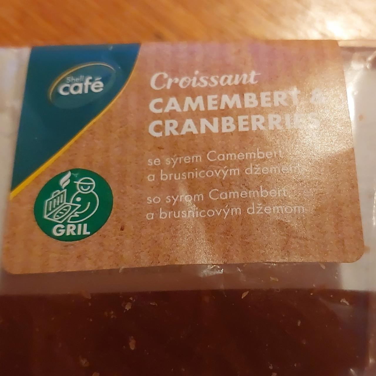 Fotografie - Croissant Camembert & Cranberries Shell café