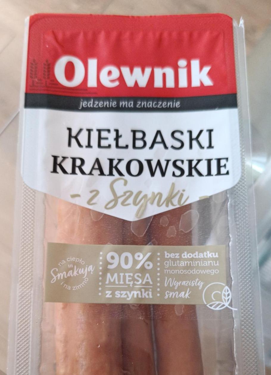 Fotografie - Kiełbaski krakowskie z szynki 90% Olewnik