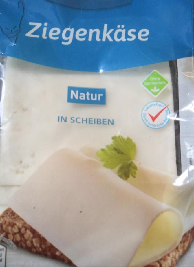 Fotografie - Kozí sýr plátkový Ziegenkäse