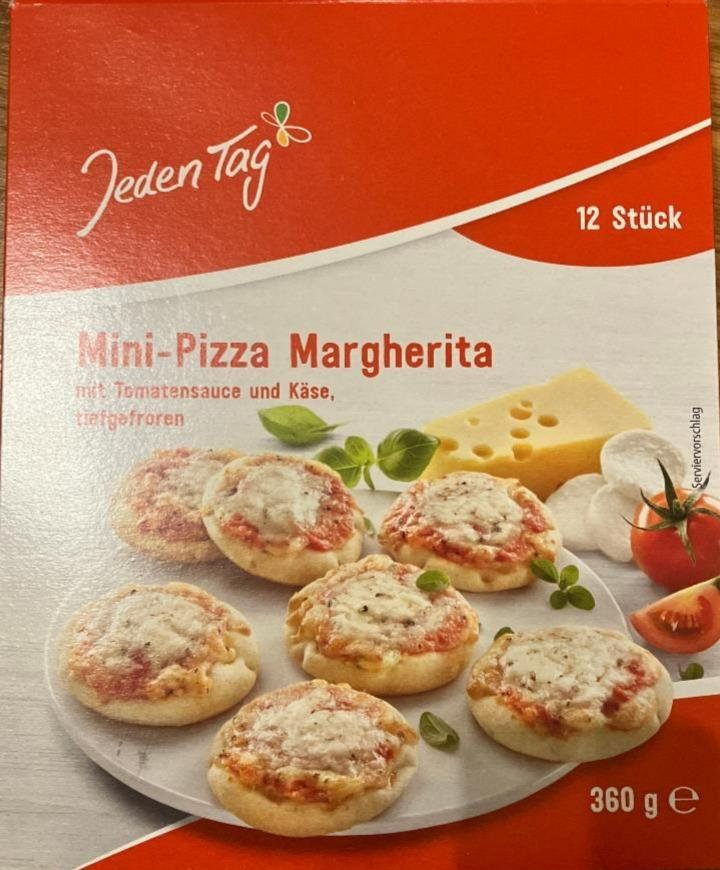 Fotografie - Mini-Pizza Margherita Jeden Tag