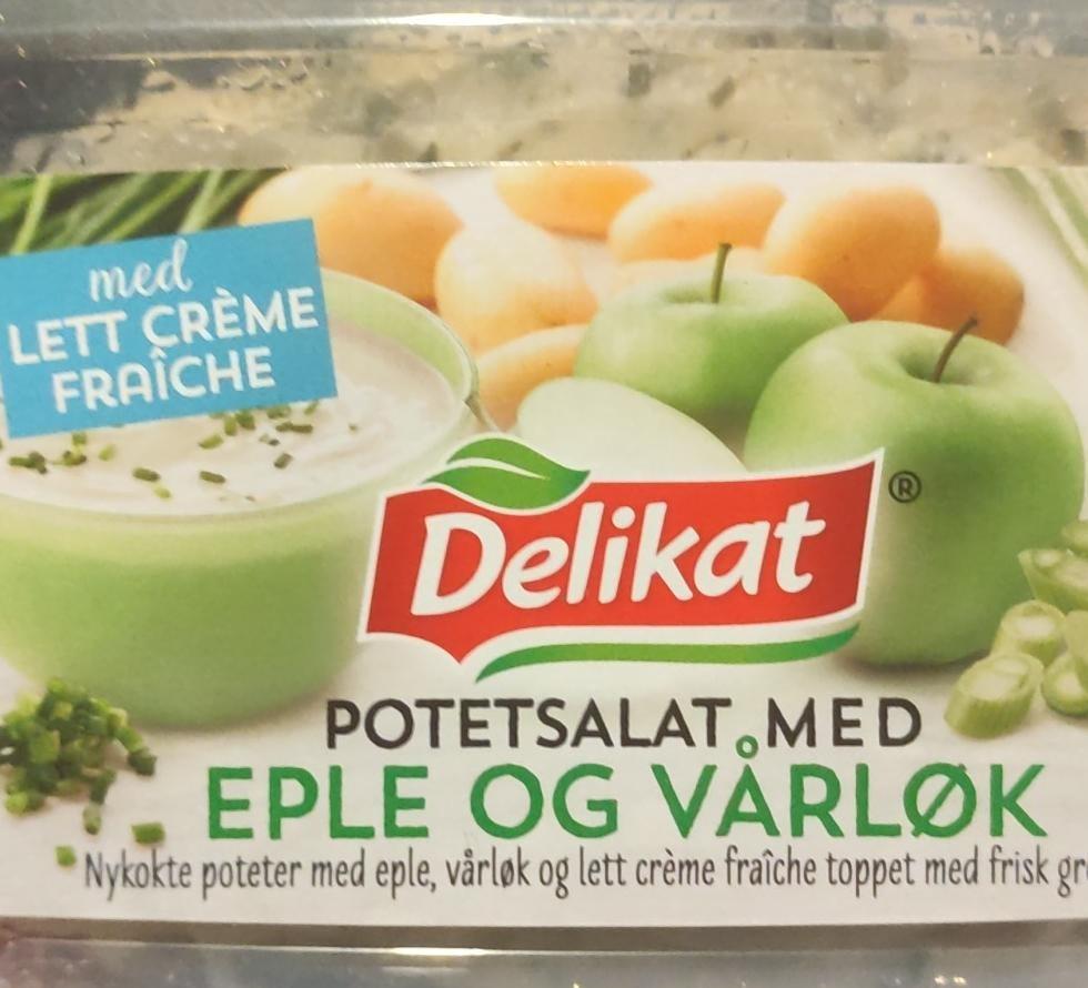 Fotografie - Potetsalat med eple og vårløk Delikat