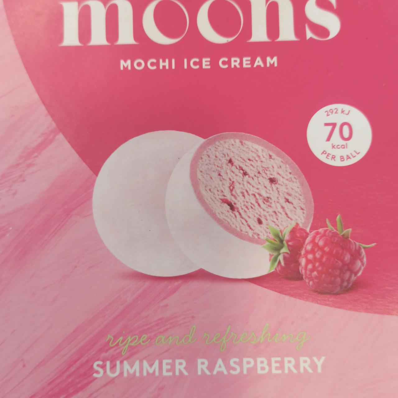 Fotografie - Mochi ice cream Summer raspberry Little Moons