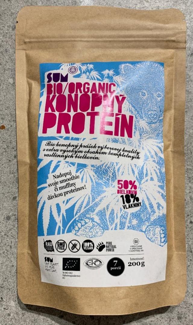 Fotografie - Bio/Organic Konopný protein Sum