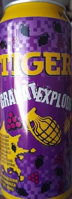 Fotografie - Tiger energy drink granat explode