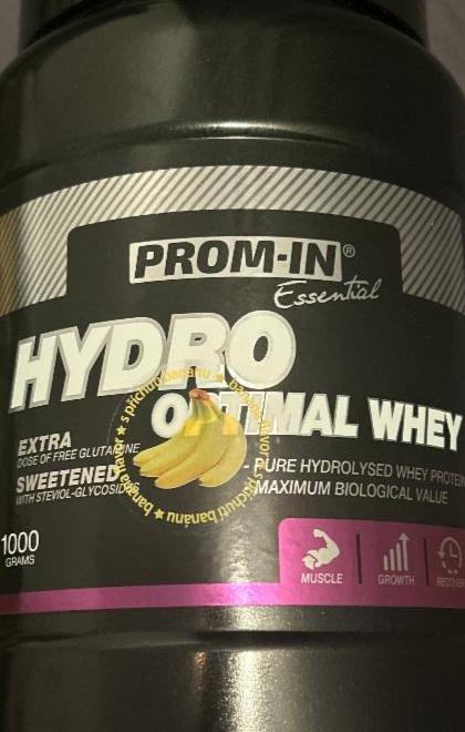 Fotografie - Essential Hydro Optimal Whey Banán Prom-in
