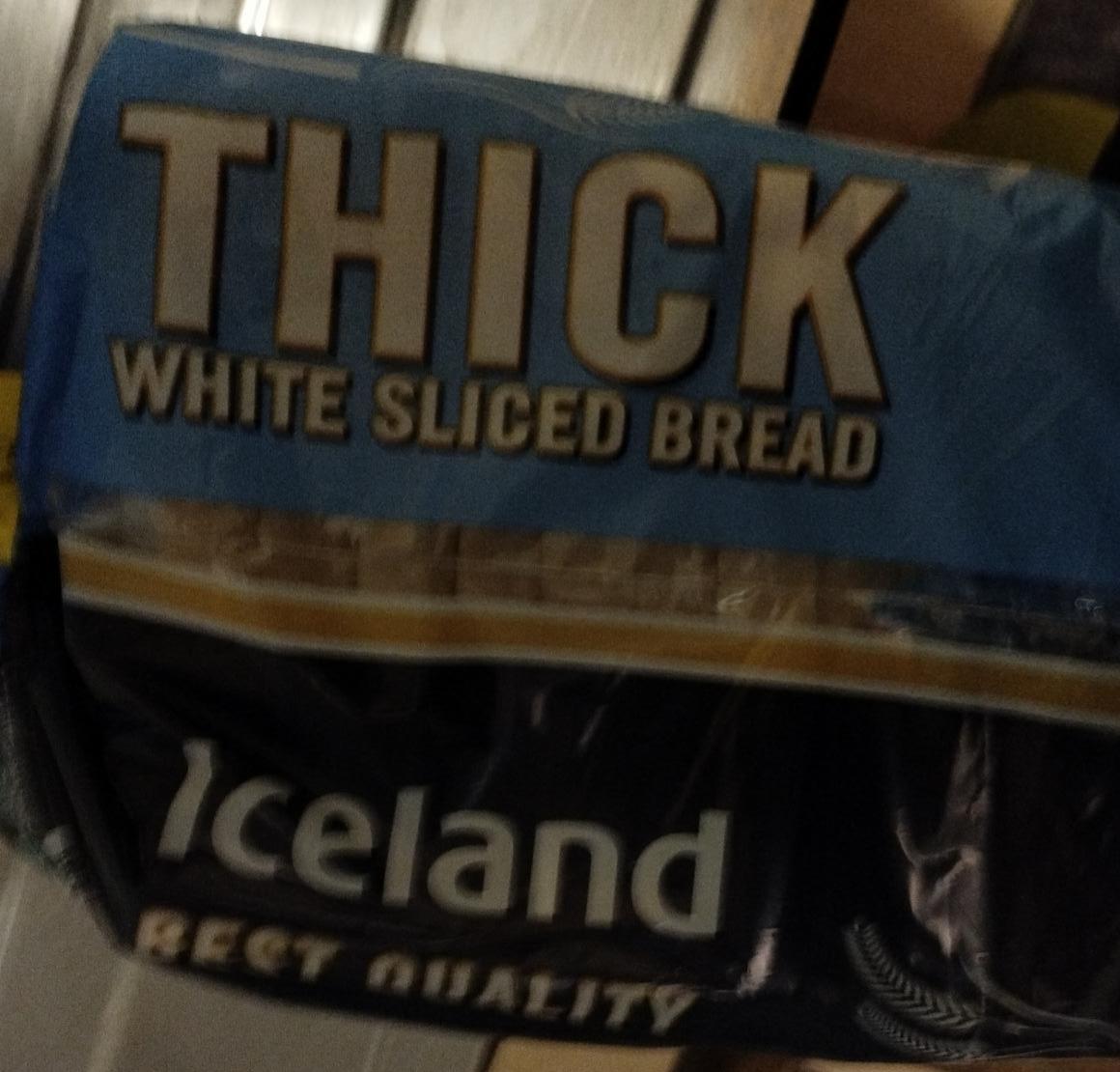 Fotografie - Thick White sliced bread Iceland