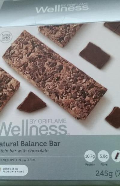 Fotografie - natural balance bar protein bar with chocolate