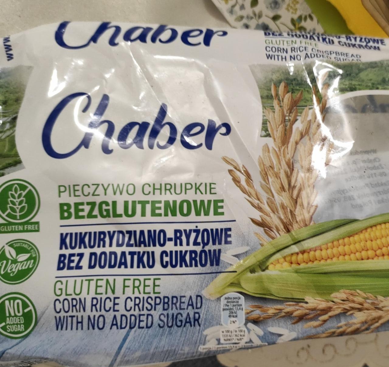 Fotografie - Pieczywo chrupkie bezglutenowe kukurydziano-ryżowe bez dodatku cukrów Chaber