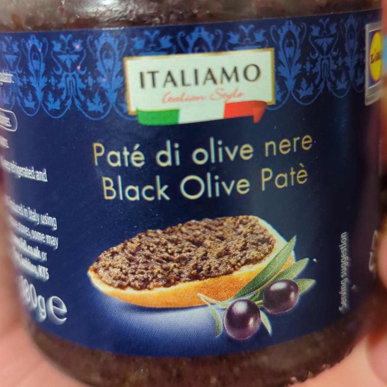 Fotografie - black olive pate Italiamo