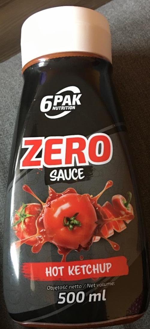 Fotografie - Zero Sauce Hot Ketchup 6Pak Nutrition