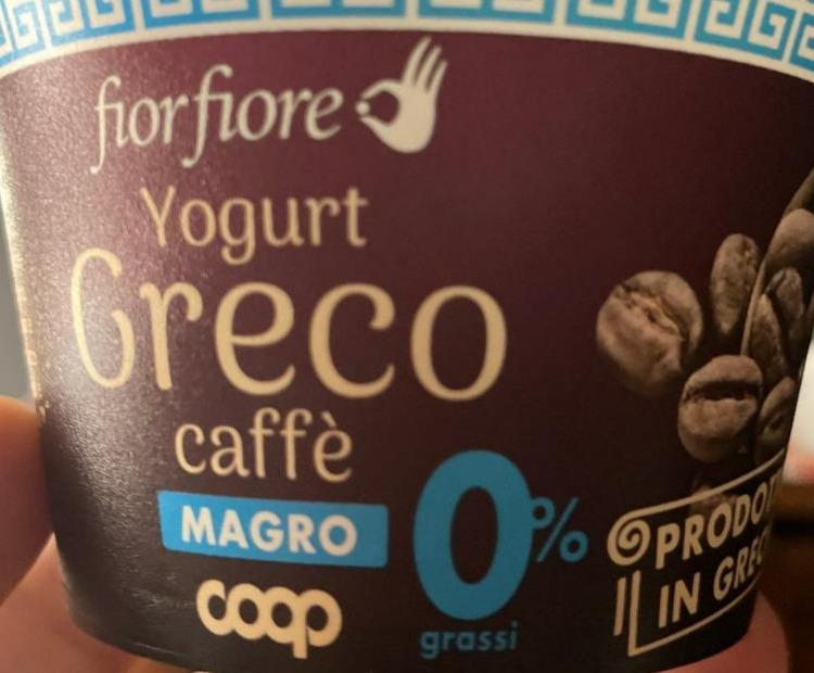 Fotografie - FiorFiore yogurt Greco Caffé Magro 0% Coop