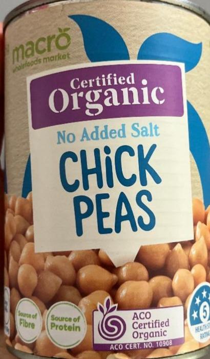 Fotografie - No added salt Chick peas Macro