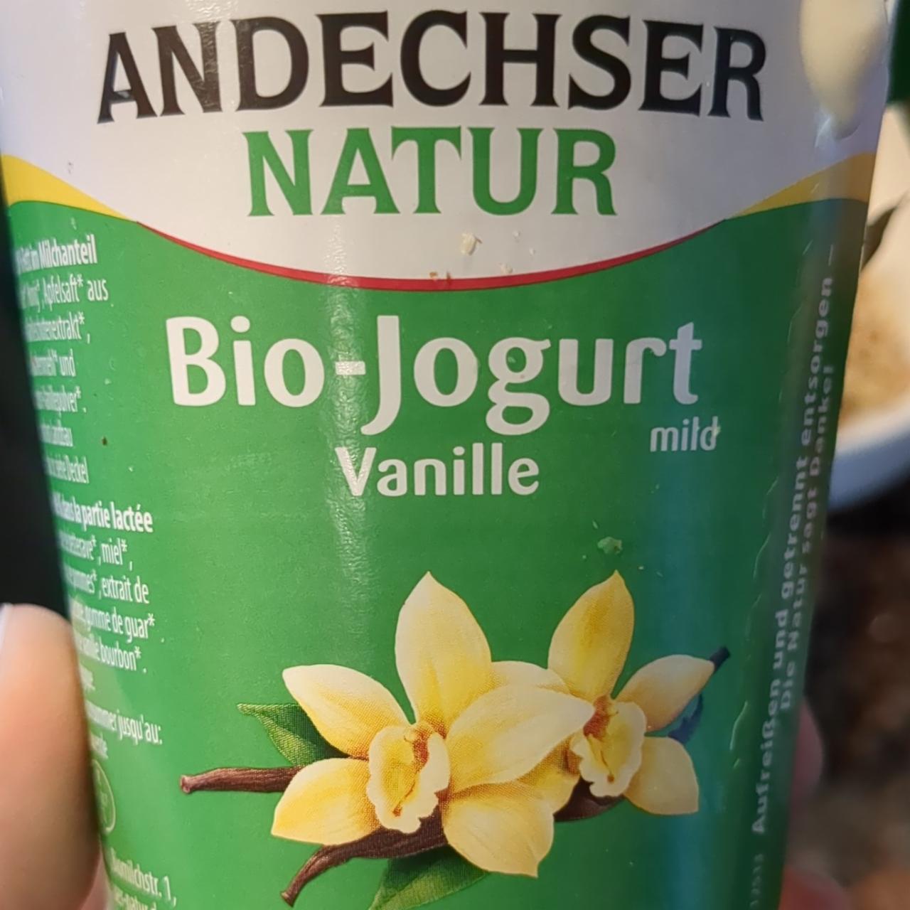Fotografie - Bio-Jogurt Vanille mild Andechser natur