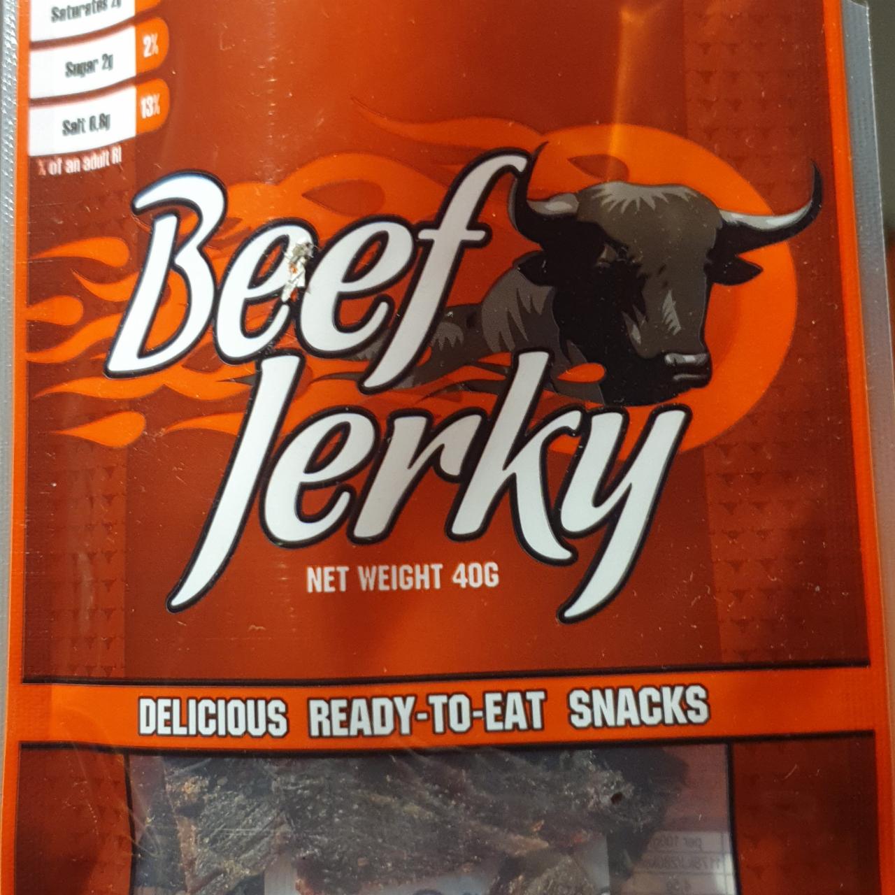 Fotografie - Beef jerky barbecue Ready to eat