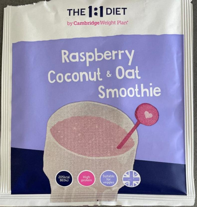 Fotografie - The 1:1 Diet Raspberry Coconut & Oat Smoothie Cambridge Weight Plan