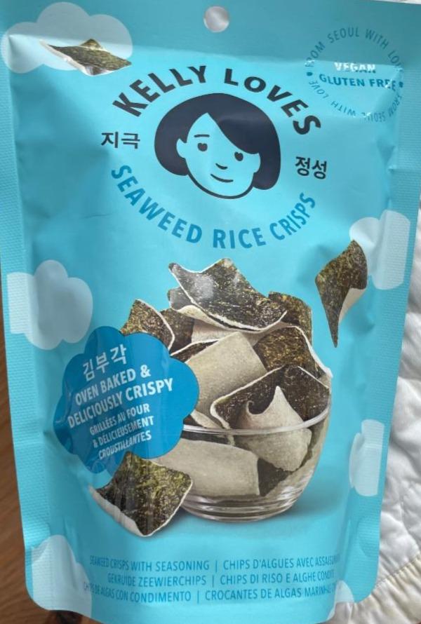 Fotografie - seaweed rice crisps Kelly Loves
