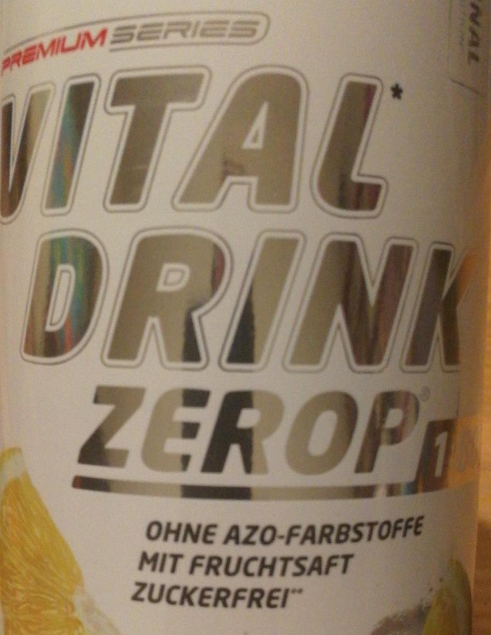 Fotografie - Vítal drink zerop 1:80
