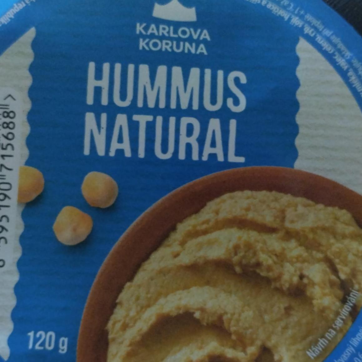 Fotografie - Hummus natural Karlova Koruna