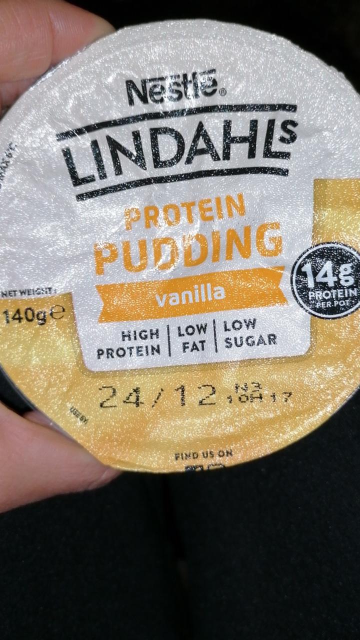Fotografie - Lindahls protein puding vanilla Nestlé