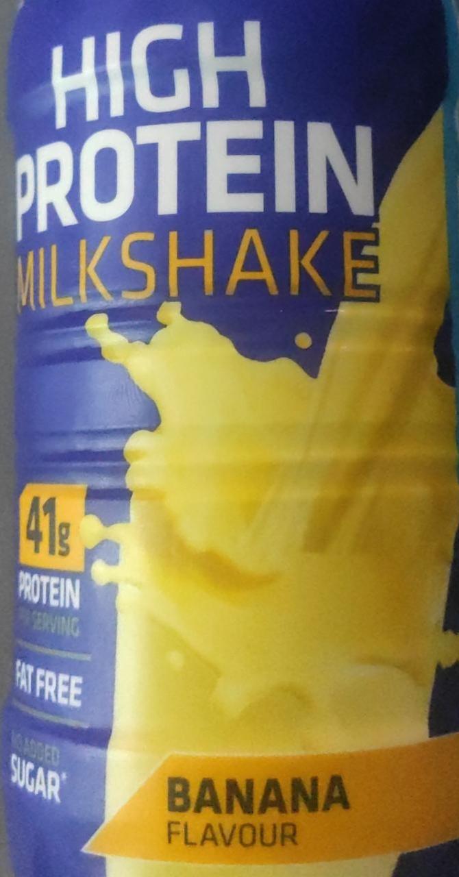 Fotografie - High protein milkshake banana usn select