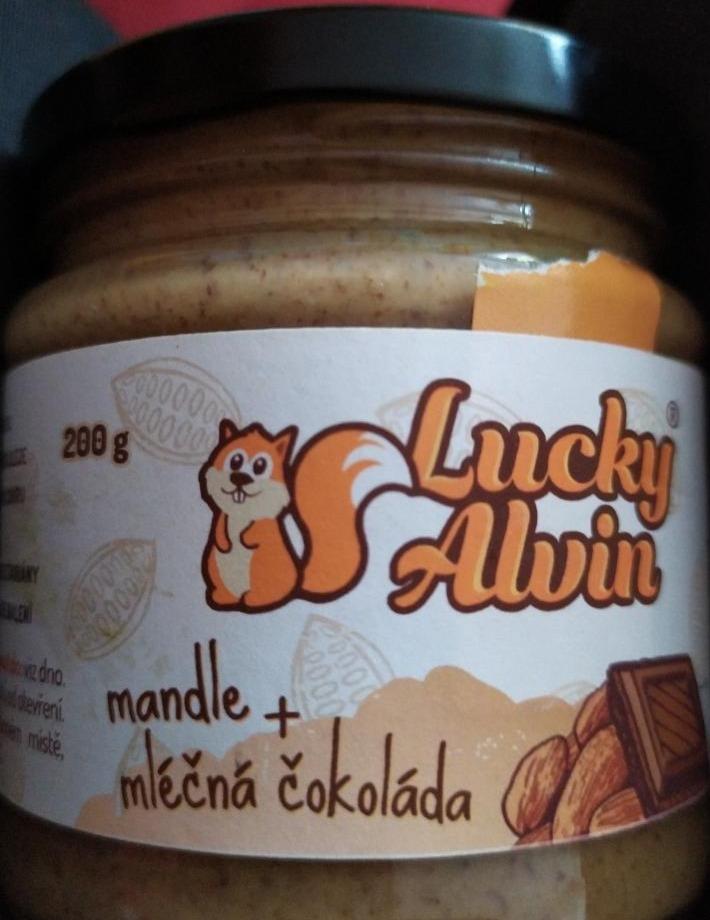 Fotografie - Mandle a mléčná čokoláda Lucky Alvin