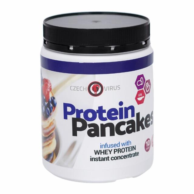 Fotografie - Protein pancakes infused with whey protein Czech virus