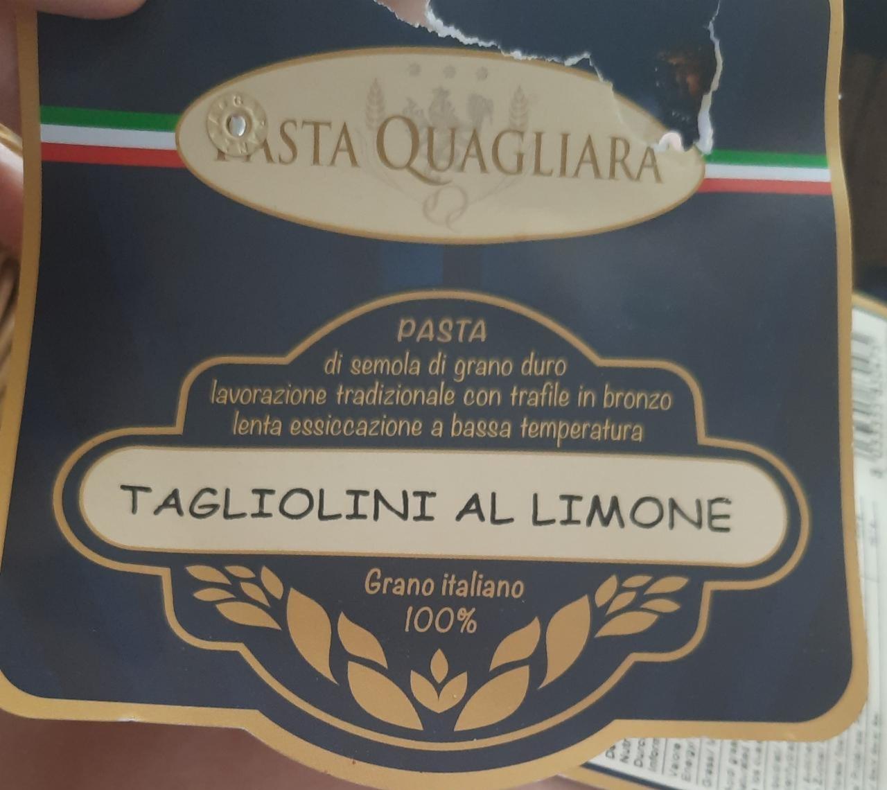 Fotografie - Tagliolini al Limone Pasta Quagliara