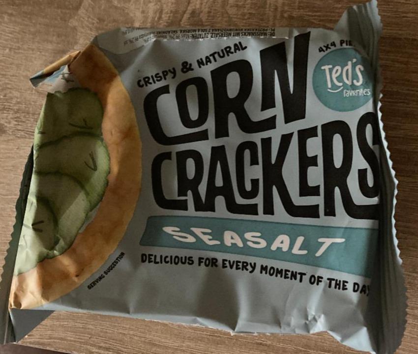 Fotografie - Corn Crackers Sea Salt Ted's