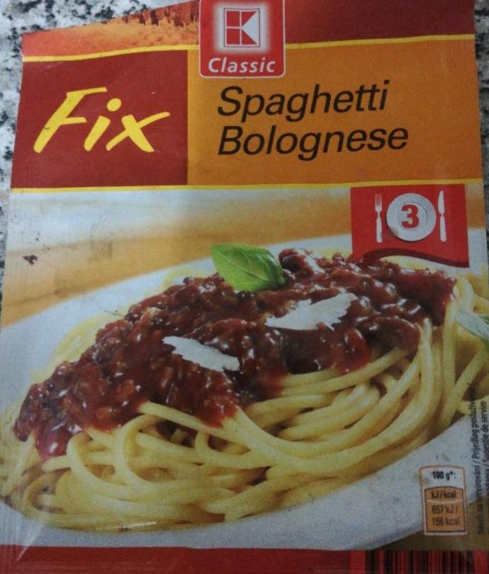 Fotografie - Fix Spaghetti Bolognese K-Classic