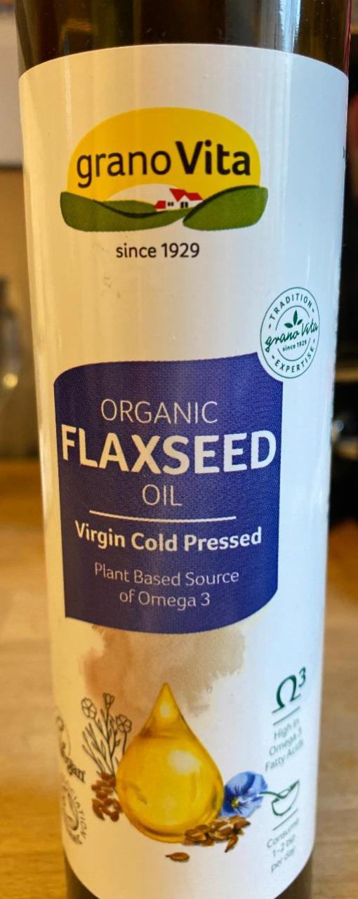 Fotografie - Organic Flaxseed Oil granoVita