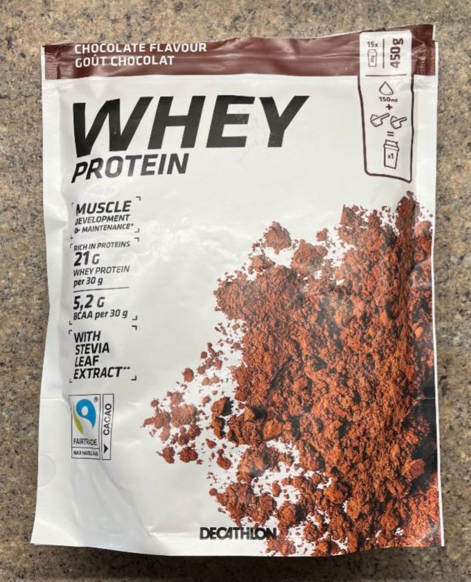 Fotografie - Whey Protein Chocolate Flavour Decathlon