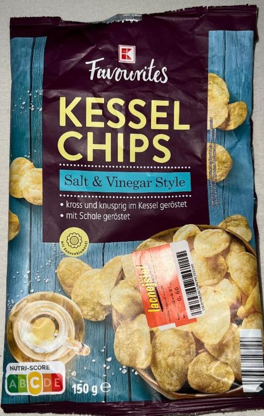 Fotografie - Kessel Chips Salt & Vinegar K-Favourites