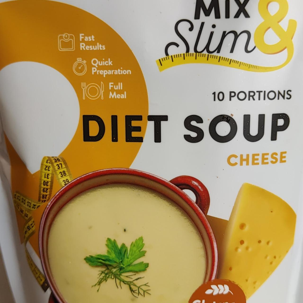 Fotografie - polévka sýrova Mix & Slim