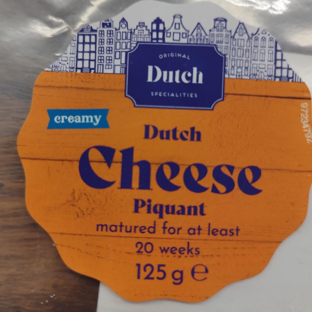 Fotografie - Dutch Cheese Piquant creamy Original Dutch Specialities