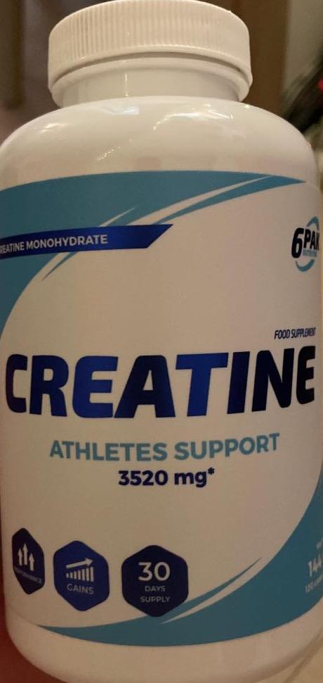 Fotografie - Creatine athletes support 3520 mg 6PAK Nutrition