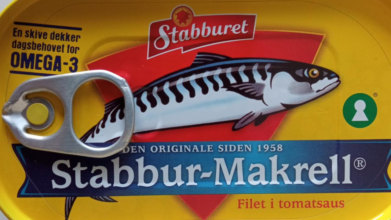 Fotografie - Stabbur-Makrell Filet i tomatsaus Stabburet