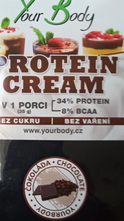 Fotografie - Protein Cream Čokoláda Your body
