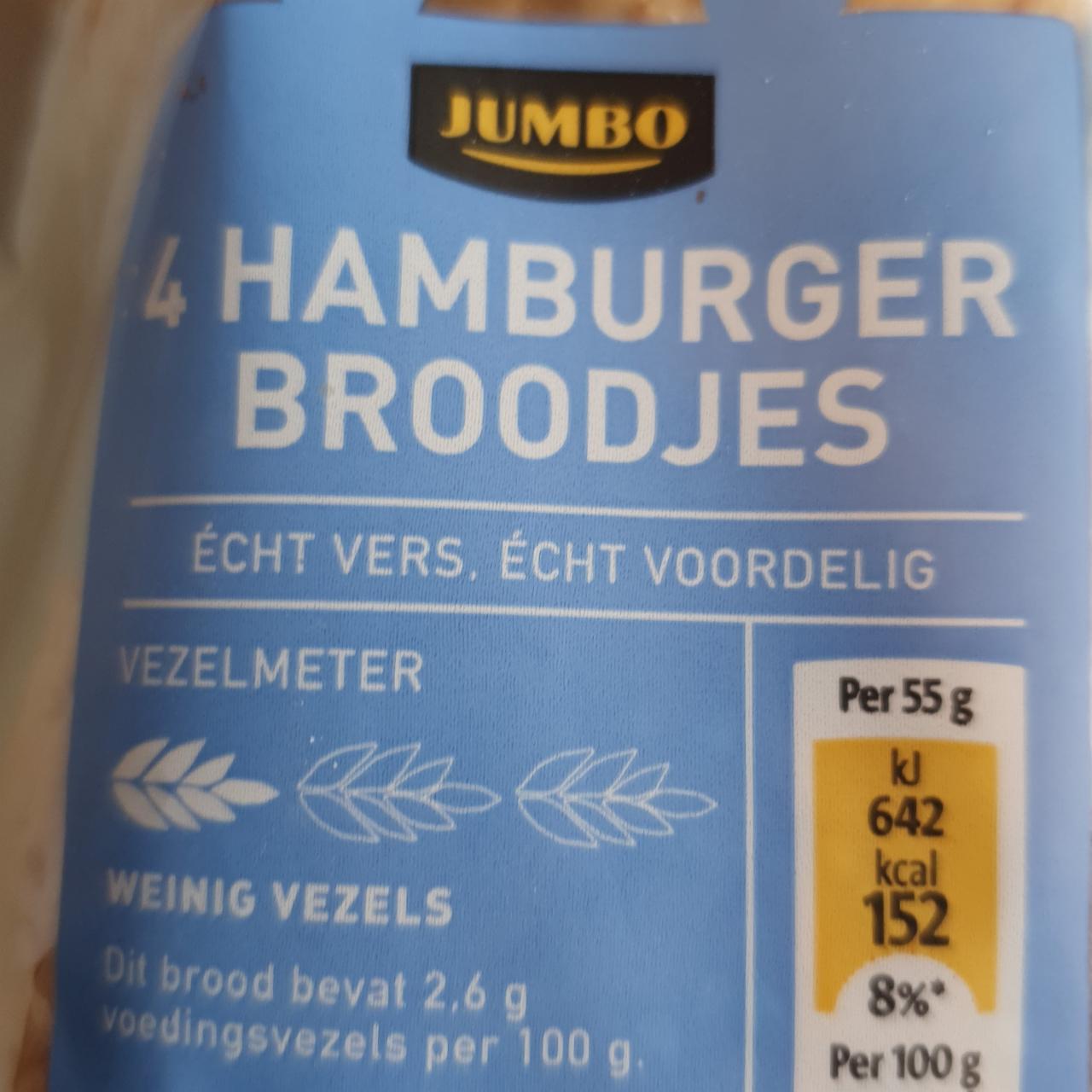 Fotografie - Hamburger broodjes Jumbo