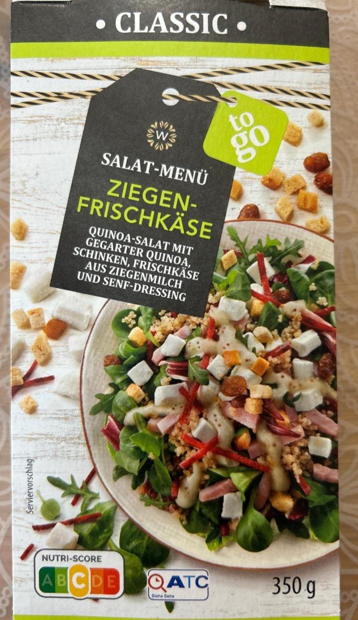 Fotografie - Salat-Menü Ziegen-Frischkäse Quinoa Salat W to go