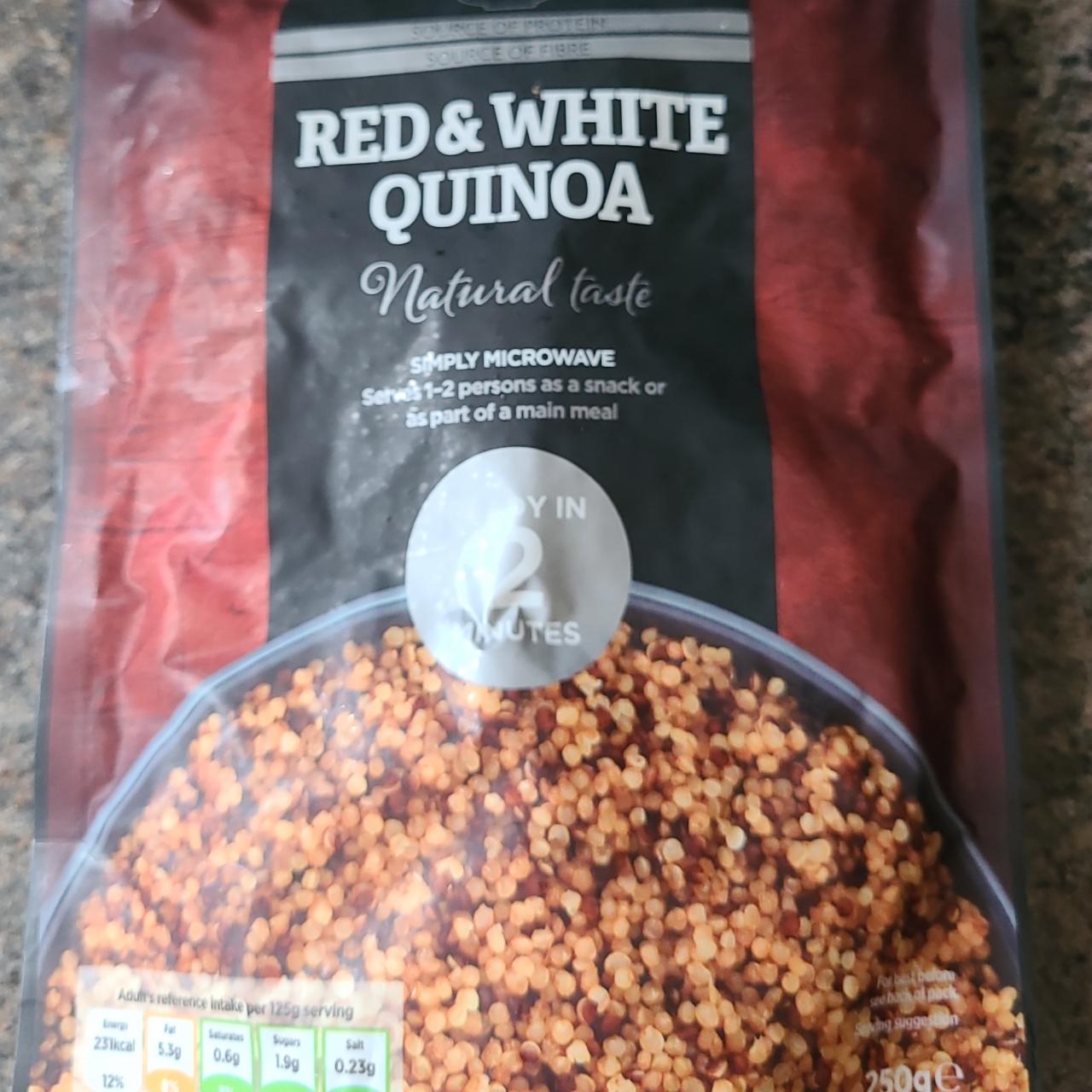 Fotografie - Red & white quinoa Natural taste Grains
