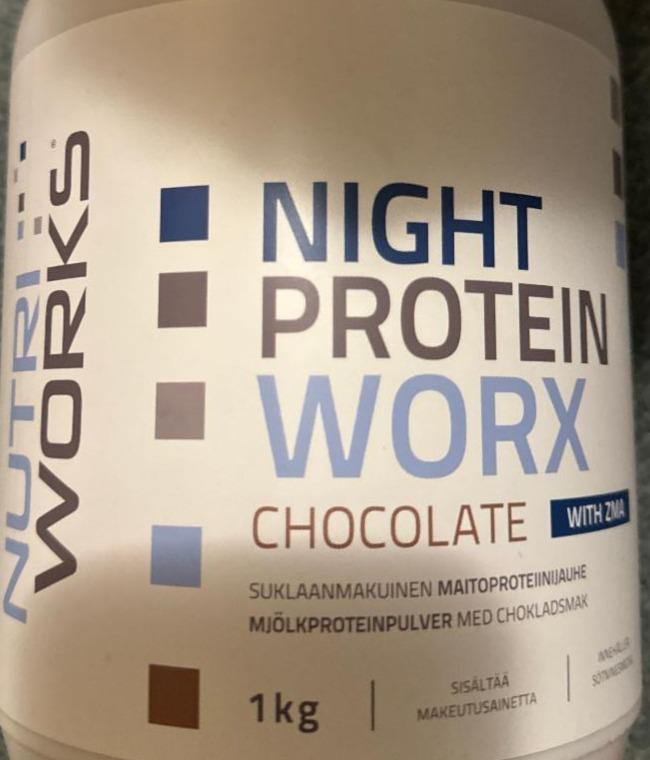 Fotografie - Night Protein Worx Nutri Works