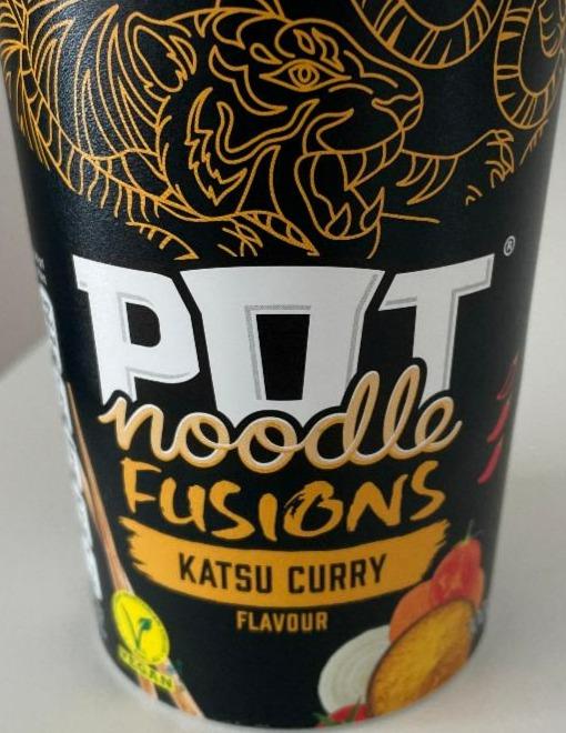 Fotografie - Noodle fusions Katsu curry flavour POT