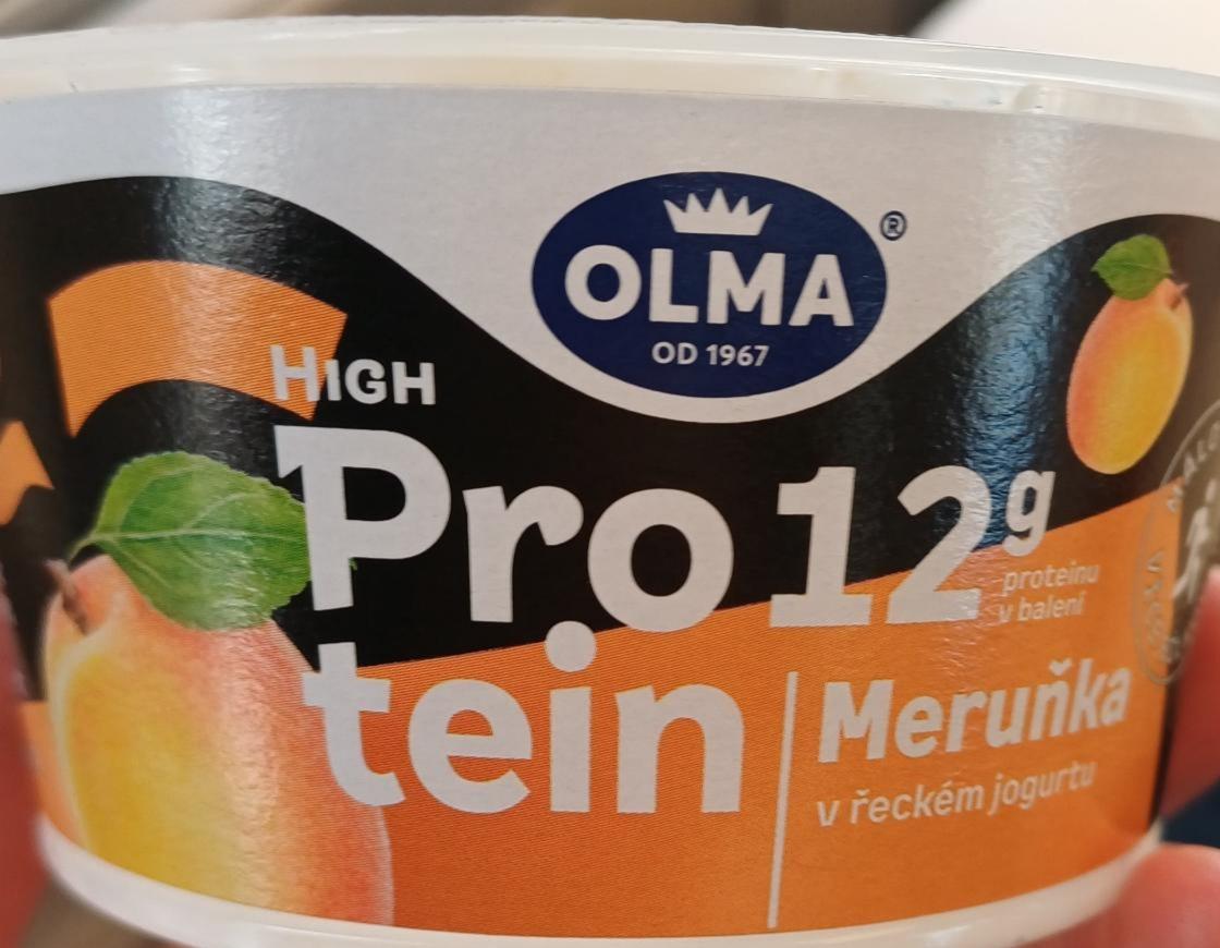 Fotografie - High protein 12g meruňka v řeckém jogurtu Olma