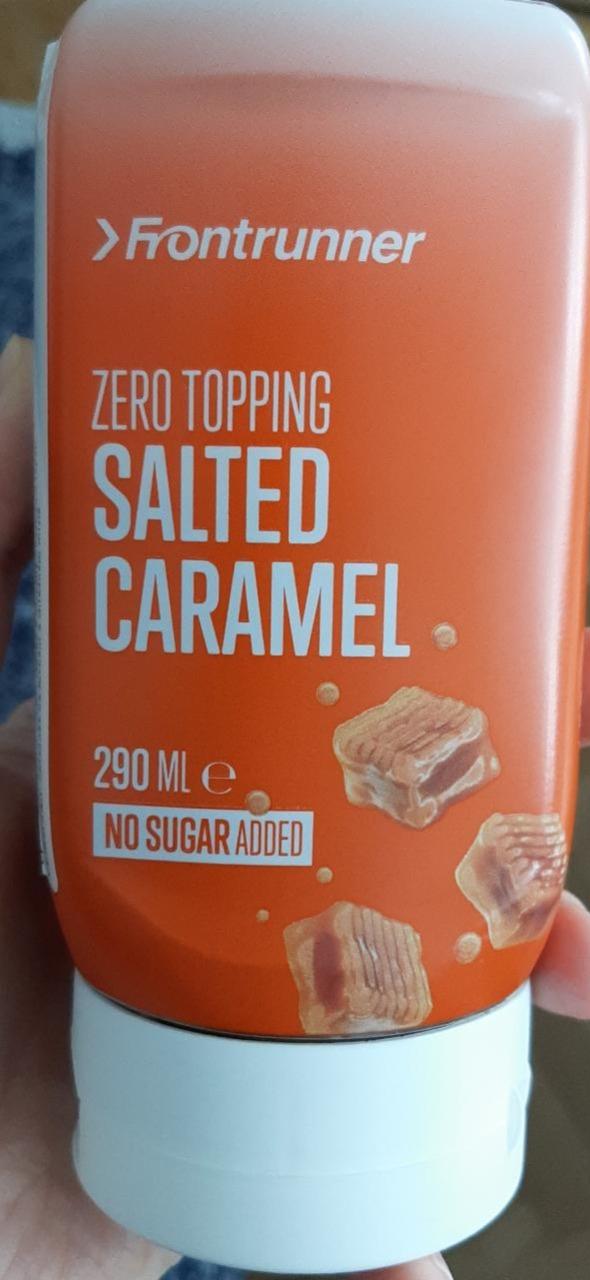 Fotografie - Zero topping Salted caramel Frontrunner