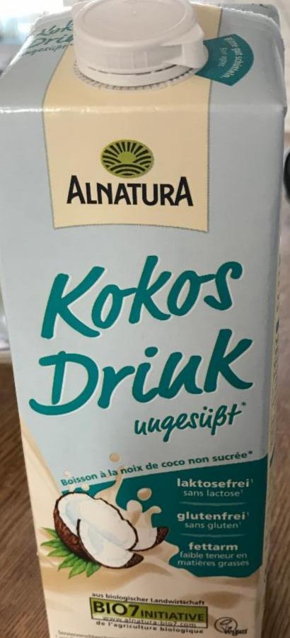 Fotografie - kokos drink Alnatura