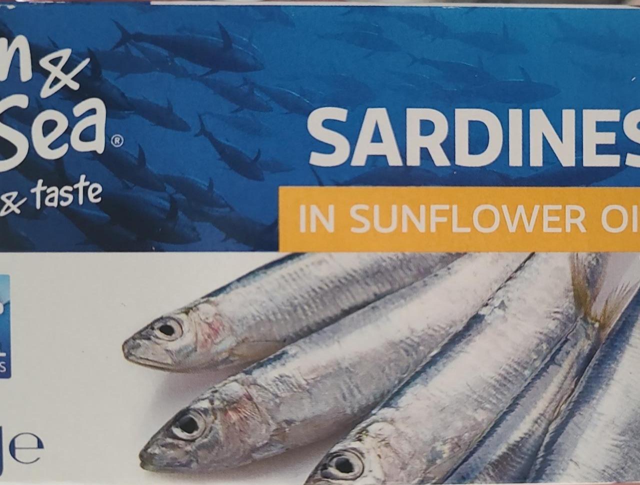 Fotografie - Sardines in sunflower oil Sun & Sea