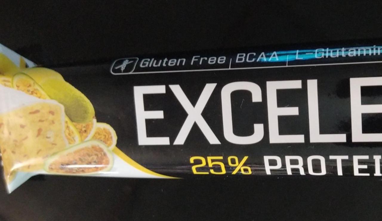 Fotografie - EXELENT 24% protein bar Flavour brazilian fruit curuba with Yougurt coating