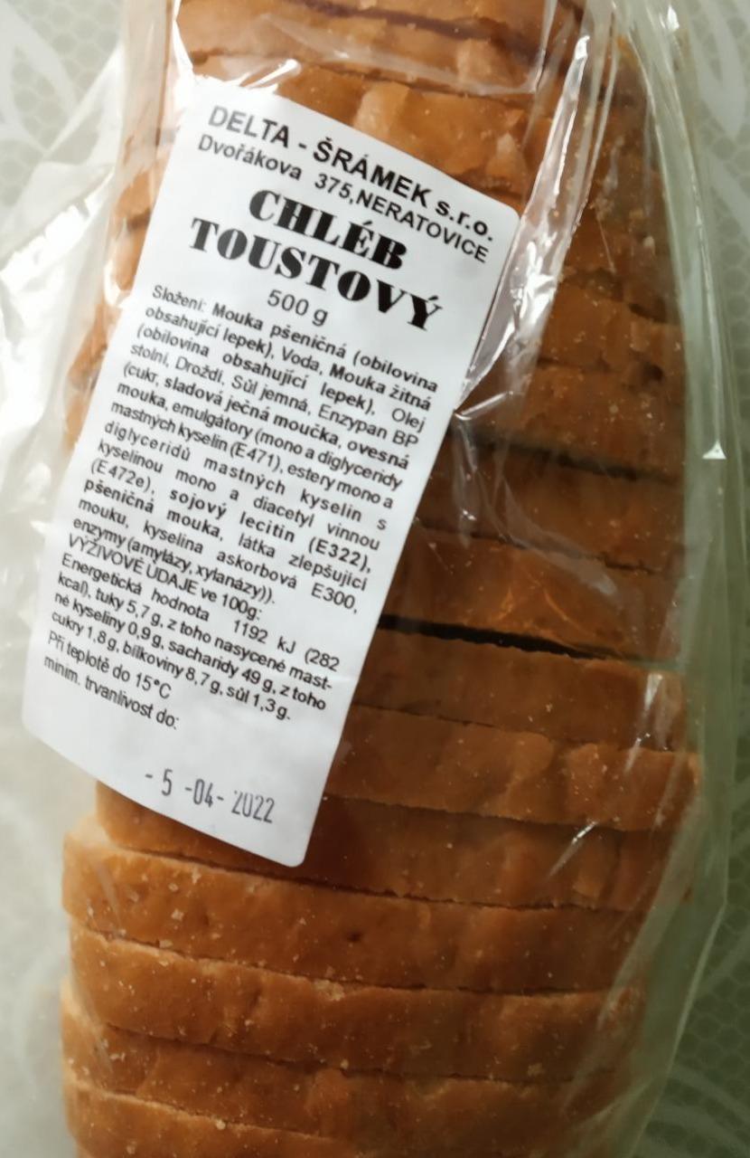 Fotografie - Toustový chléb Delta-Šrámek 
