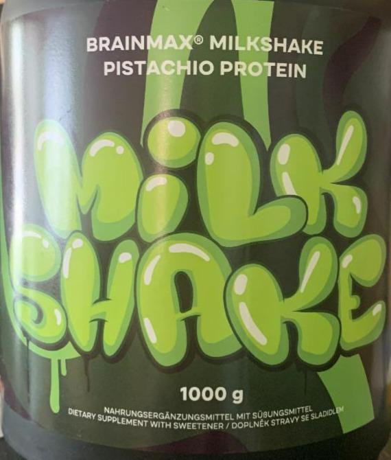 Fotografie - Milkshake pistachio protein BrainMax